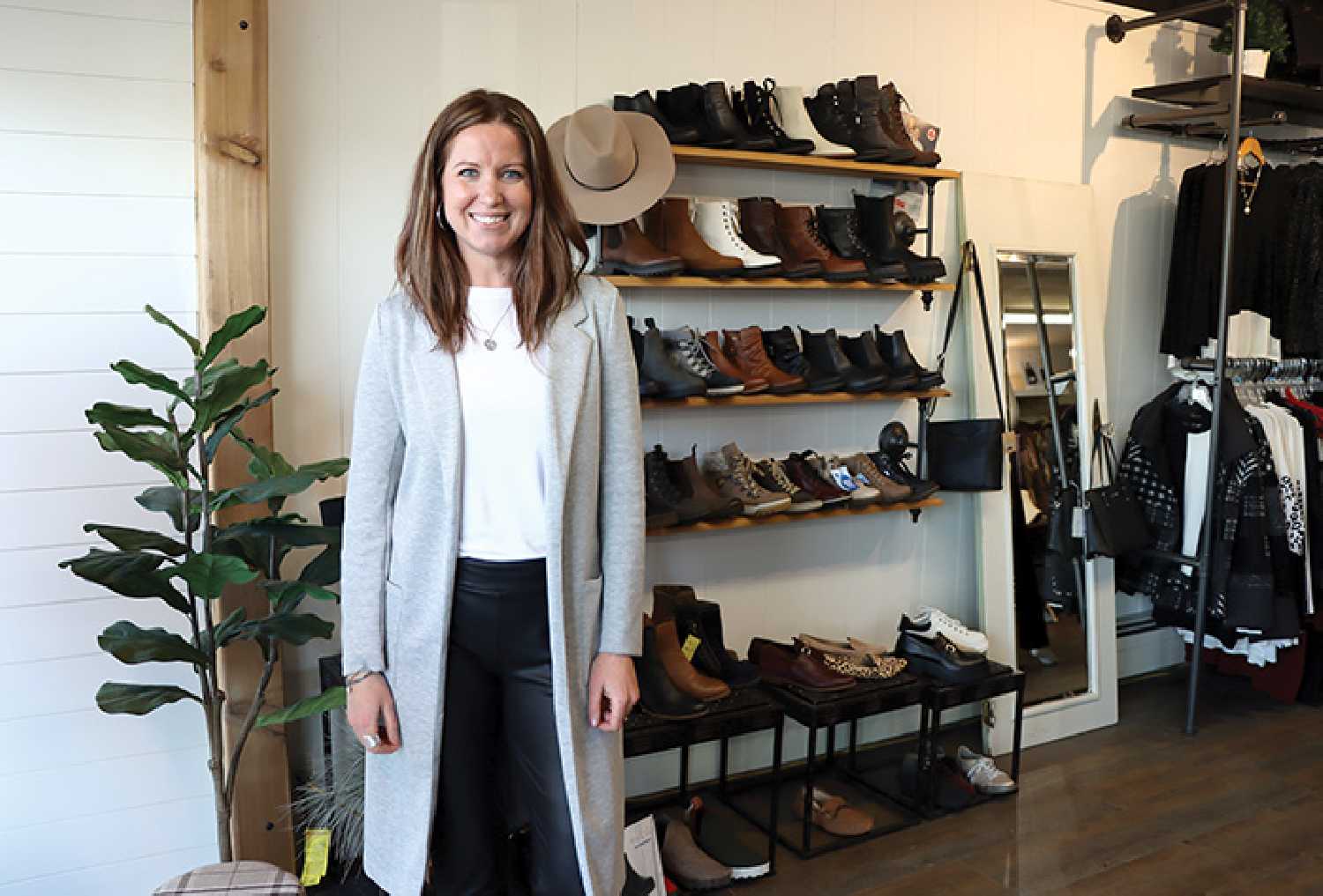 Owner Kari Kosior of Kari’s Kloset said she is looking forward to the holiday season, as well as seeing people from the community that she usually doesn’t get the chance to see throughout the year.